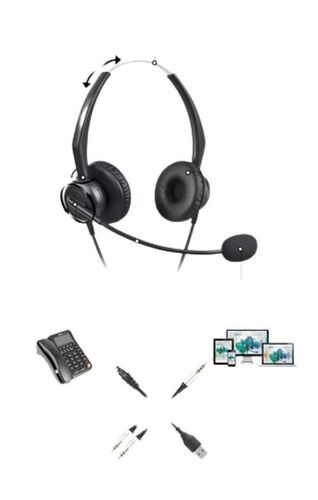 Uc Headsets Inbuilt With Usb Body Material: Pvc