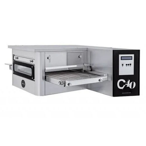 Commercial Conveyor Pizza Gas Oven - Color: Silver