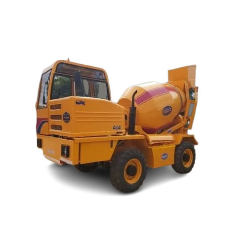 Self Loading Concrete Transit Mixer Truck - Material: Steel