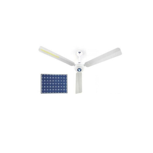 Solar Dc Ceiling Fan - Color: White