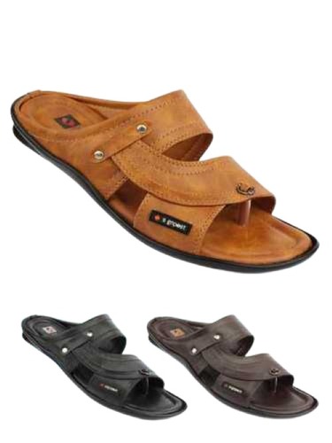 Black And Brown Mens Slippers at INR in Bahadurgarh Shri