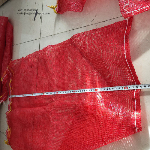 Red Color PP Mesh Produce Bag