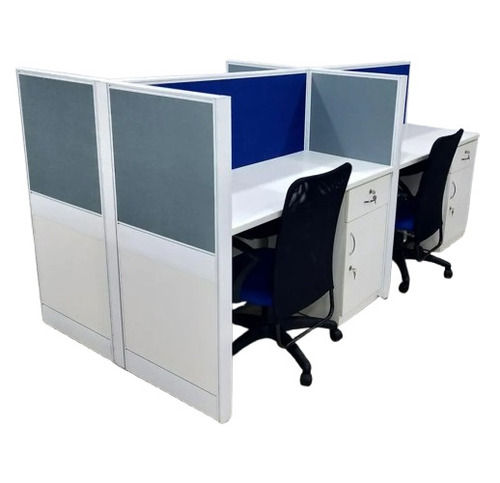 Plywood Office Workstation - Material: Wood