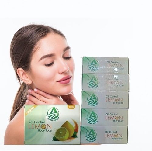 Premium Oil Control Lemon Soap For Men And Women Pack Of 5