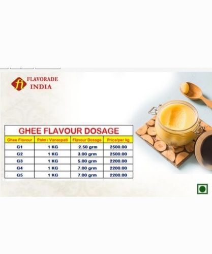 Yellow Color Natural Desi Ghee Flavour