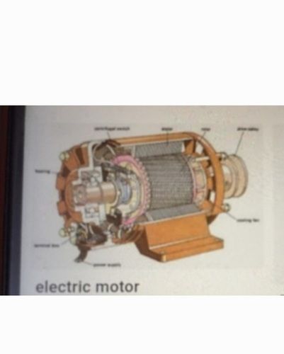 Grey Industrial Fully Electric Motor