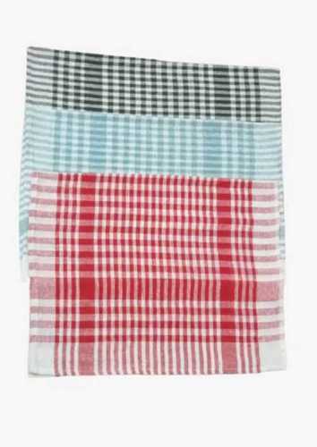 Cotton Fabric Check Duster Rectangular