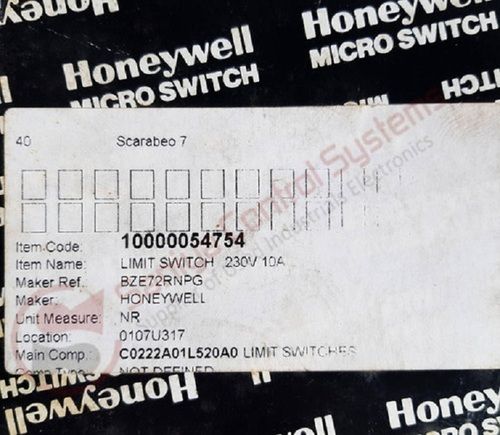 5300 Honeywell BZE72RNPG Limit Switch