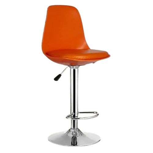 Rotatable Steel Bar Stool - Color: Orange