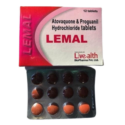 Atovaquone And Proguanil Hydrochloride Anti Malaria Tablets