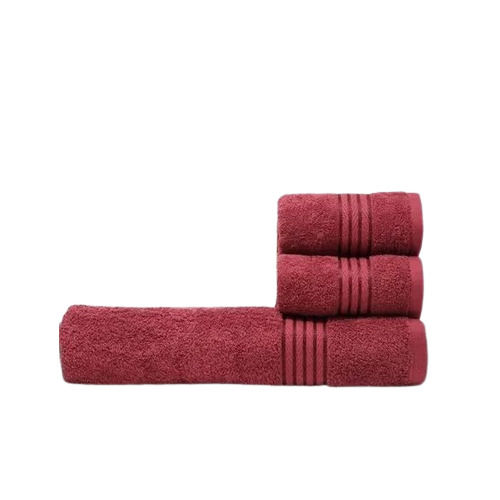 Red Rouge Bath Towels