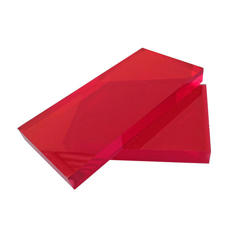 Red 1.8Mm-50Mm Clear Transparent Acrylic Sheet