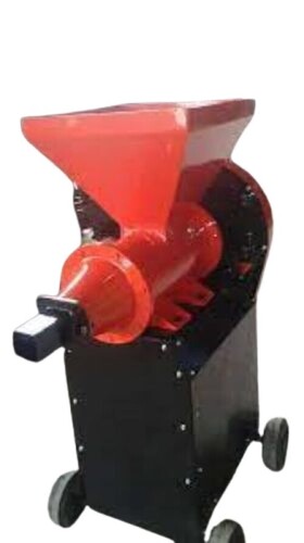 Cow Dung Log Making Machine - Mild Steel Construction, Multi-Color Finish | CE Certified, Semi-Automatic, Electric Start, 220V, 1-Year Warranty, Ideal for Fuel Pellets & Briquettes