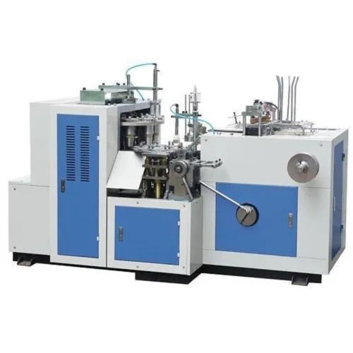 Paper Cup Making Machine - Color: Blue