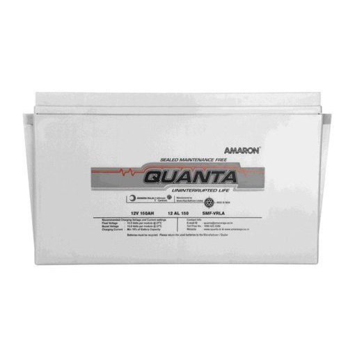 Amaron Quanta 150Ah Smf Battery - Nominal Voltage: 12 Volt (V)