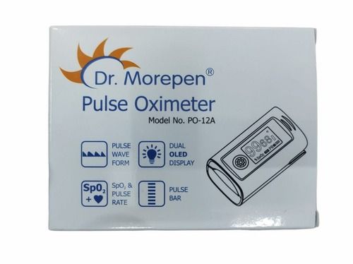 Dr Morepen Pulse Oximeter Po-12A Power Source: Battery