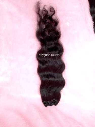 Single Donor Natural Hair Weft Application: Travel