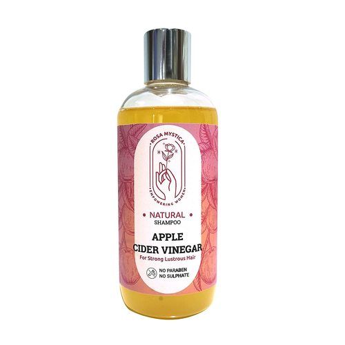 Golden Yellow Herbal Natural Apple Vinegar Shampoo