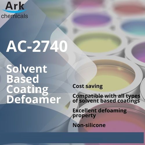 Ac-2740 Solvent Based Coating Defoamer Boiling Point: Not Applicable