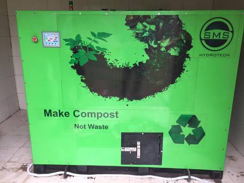Maintenance Free 304 Grade Stainless Steel Food Waste Composting Machine