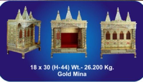 Easy To Clean 18X30X44 Inch Gold Mina Temple