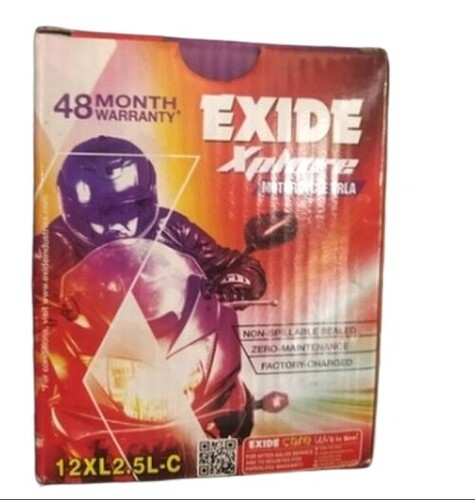 Exide Bike Batteries - Car Make: Motorcycle