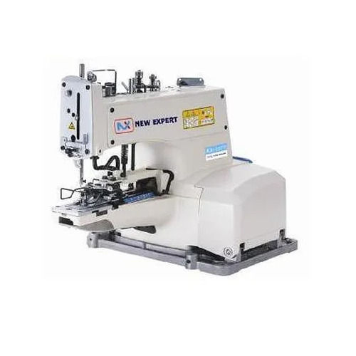 Automatic Button Stitch Machine - Color: White