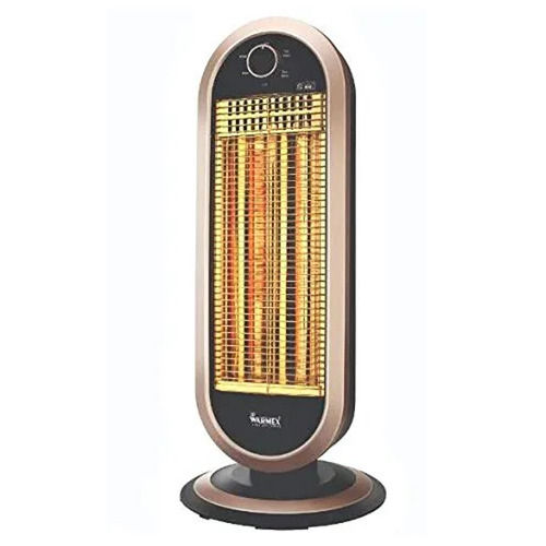 450/900 Watts Gleam Carbon Room Heater - Plastic Material: Plastic