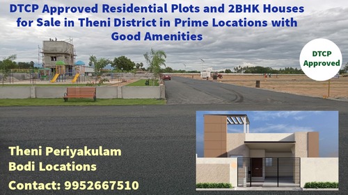 DTCP Approved Residential Plots and 2BHK Houses Selling Service By Dashwin Promoters
