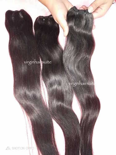 Virgin Straight Human Hair Application: Profesional