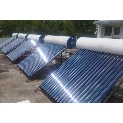 Domestic Solar Water Heater System with Galvanized Powder Coated Stand Frame