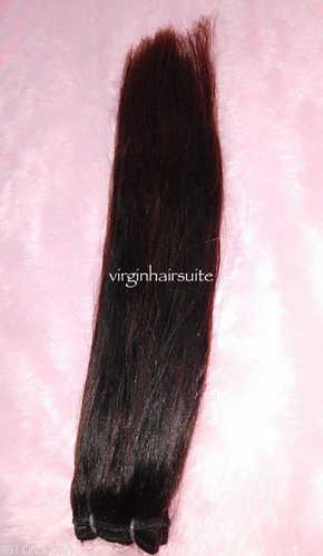 Black Yaki Straight Human Hair Extension