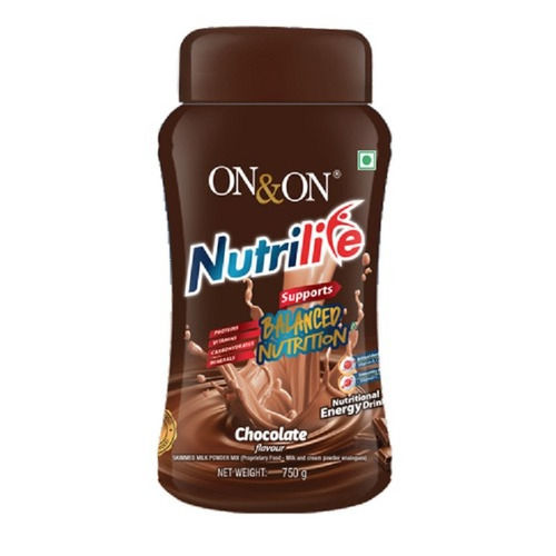 On&On Nutrilife Chocolate Flavour Powder Supplement 750 Gms Cool And Dry Place