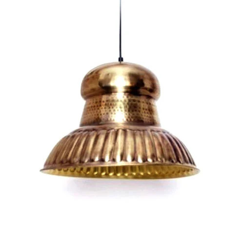 Brass Hanging LED Lamp - New Robust Design, White Color, Energy Saving Light Source, Anti-Corrosion, High Strength, Modern Dome Shape