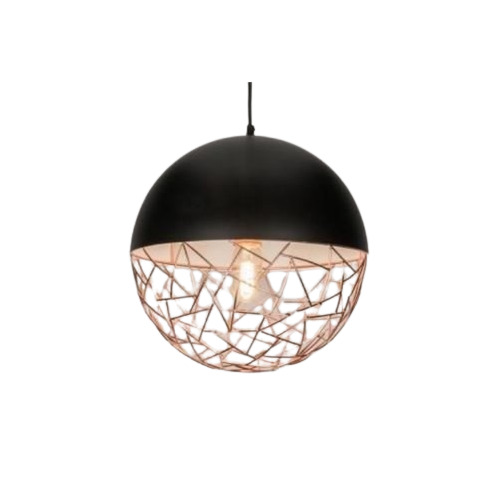 Fluorescent Ball Shape Hanging Lamp - 11 Inch Diameter, 12 Inch Height | Cool White Light, Elegant Look, Robust Design, E27 Holder