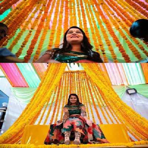 Bridal Haldi Mehndi Decoration Service