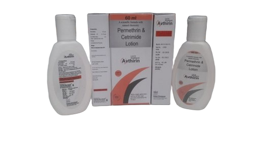 Permethrin Cetrimide Anti-Scabies Lotion - 60 ML for Scabies and Lice Treatment | Prescription Required, For Adult Use, Store in Cool Place