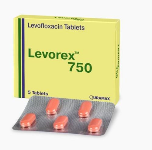 Levofloxacin Hemihydrate 750 Mg Antibiotic Film Coated Tablets Usp Expiration Date: Printed On Pack Years