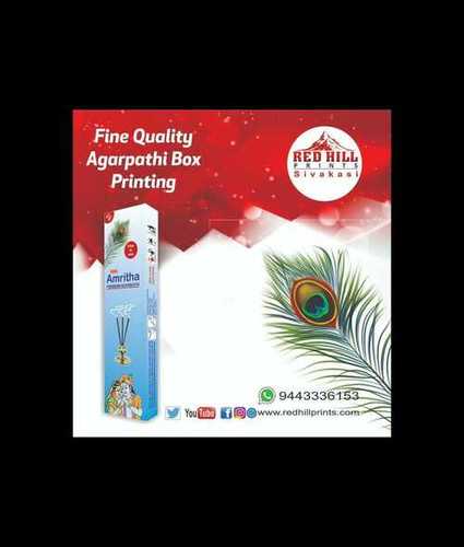 Paper Dust Proof Agarbatti Printed Boxes