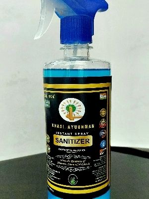 Skin Friendly Kalinga Yellow Liquid Hand Sanitizer