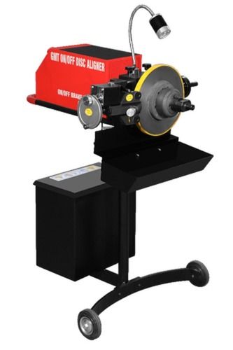 Semi Automatic 98 Rpm On And Off Car Brake Portable Lathe Machine