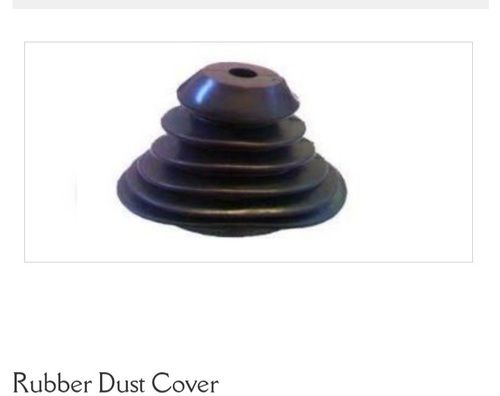 Plain Black Color Rubber Dust Cover