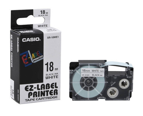 Casio Xrr-18We1 Label Printer Tape