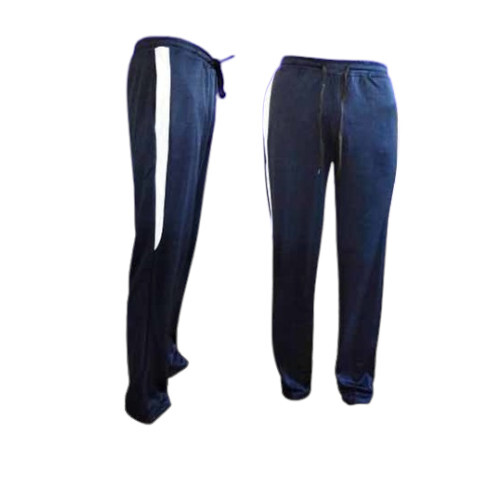 Men's Regular Fit Cotton Lower - S M L XL XXL | Blue Breathable Machine Washable with Elastic Waistband Two Side Pockets