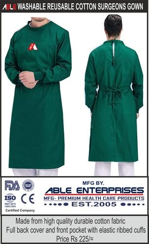 Able Washable Cotton Surgeons Gown