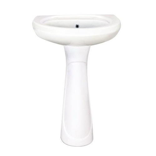 Wash Basin Pedestal Respose Set 22 X 16 Inches