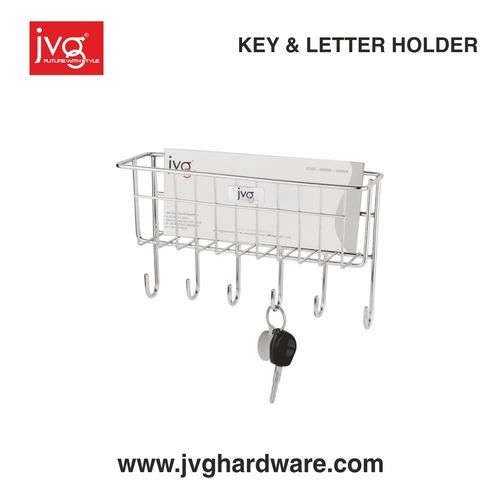 Silver Jvg Key And Letter Holder