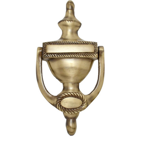 Shophar Brass Door Knocker - Application: Home