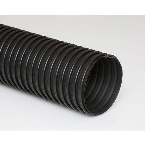 Black Corrugated Rubber Tube For Covering Wire, Best Quality, Round Shape, Fine Texture, Good Structure, High Strength, Eco Friendly, Length : 20 Meter