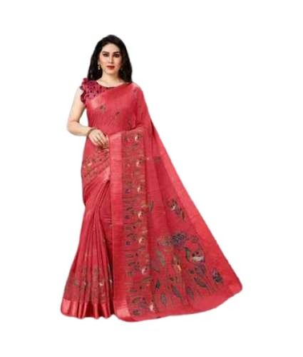 Various Party Wear Ladies Cotton Saree 